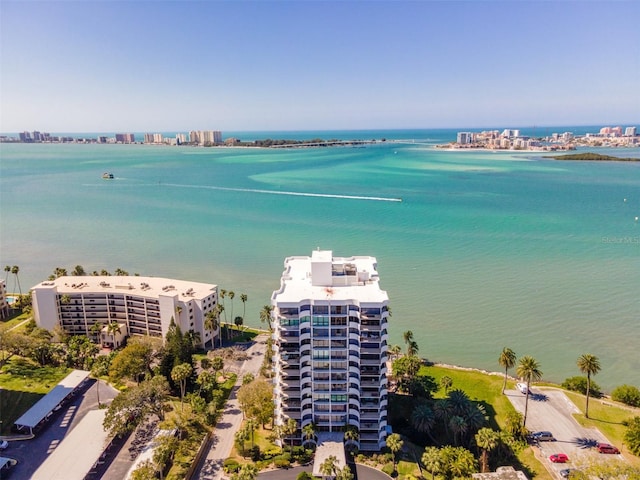 80 Rogers St Unit 6D, Clearwater, FL 33756 - bird's eye view of a nearby body of water and apartment complex