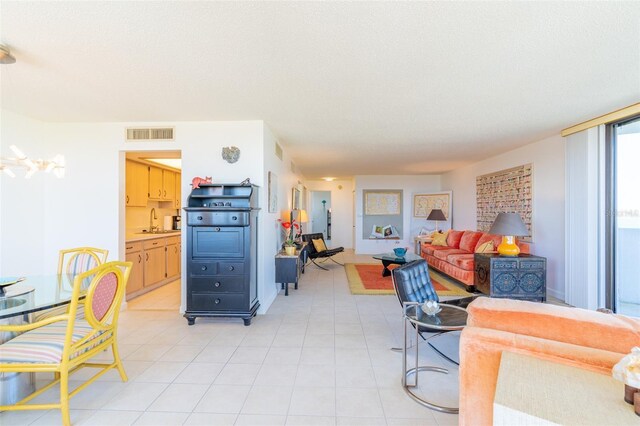 80 Rogers St Unit 6D, Clearwater, FL 33756 - living area featuring light tile patterned flooring