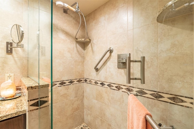80 Rogers St Unit 6D, Clearwater, FL 33756 - full bath featuring a stall shower
