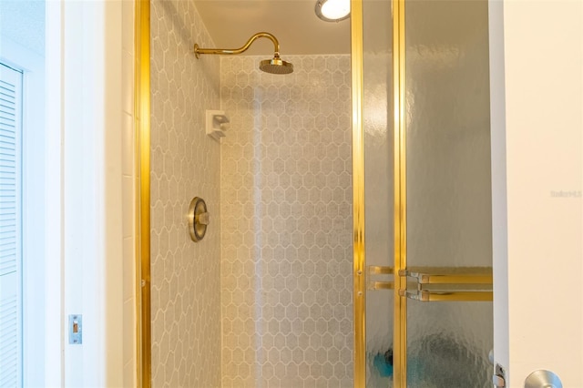 80 Rogers St Unit 6D, Clearwater, FL 33756 - bathroom featuring a stall shower