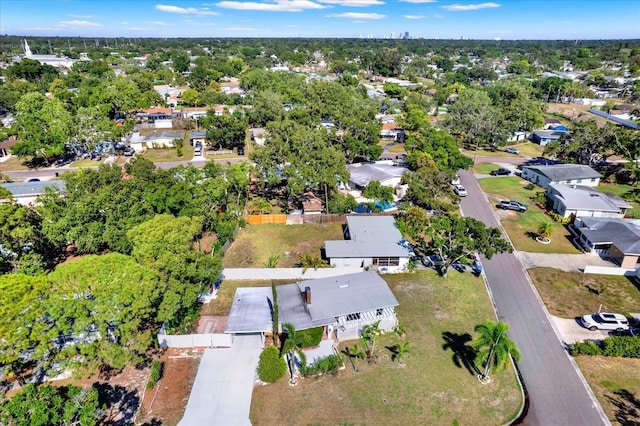 3501 63rd St N, Saint Petersburg, FL 33710 - aerial overview of property's location with nearby suburban area