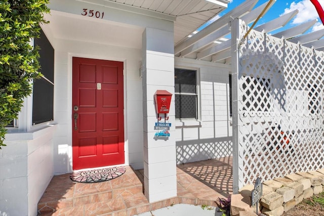 3501 63rd St N, Saint Petersburg, FL 33710 - view of property entrance