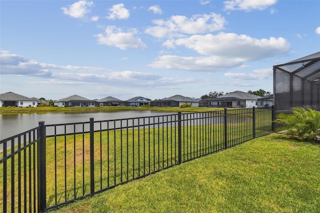 12710 Wheatgrass Ct, Parrish, FL 34219 - water view featuring nearby suburban area and a fenced backyard