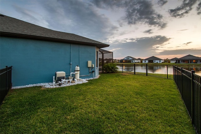 12710 Wheatgrass Ct, Parrish, FL 34219 - view of yard featuring a water view and a residential view