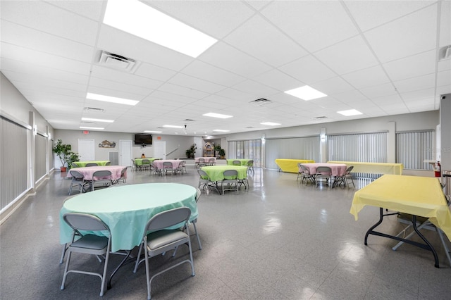 1100 E Bay Dr Unit 60, Largo, FL 33770 - dining room featuring a paneled ceiling
