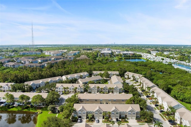 568 Shoreham Ct NE, Saint Petersburg, FL 33716 - aerial perspective of suburban area with a nearby body of water
