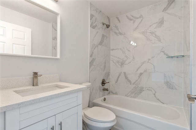 2680 SW 144th Ct, Ocala, FL 34481 - bathroom with toilet, shower / washtub combination, and vanity