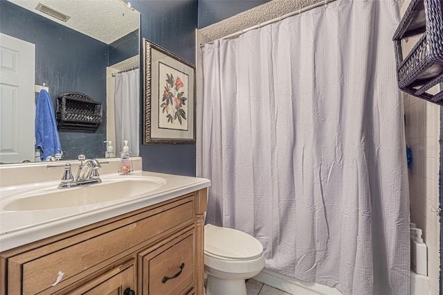 35058 Whispering Oaks Blvd, Dade City, FL 33523 - full bath with toilet, vanity, and tile patterned flooring