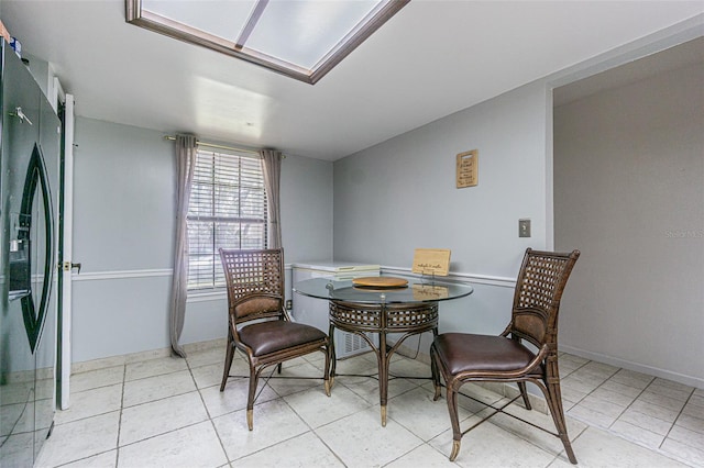 35058 Whispering Oaks Blvd, Dade City, FL 33523 - dining space featuring light tile patterned floors and baseboards