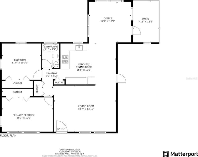 floor plan / room layout