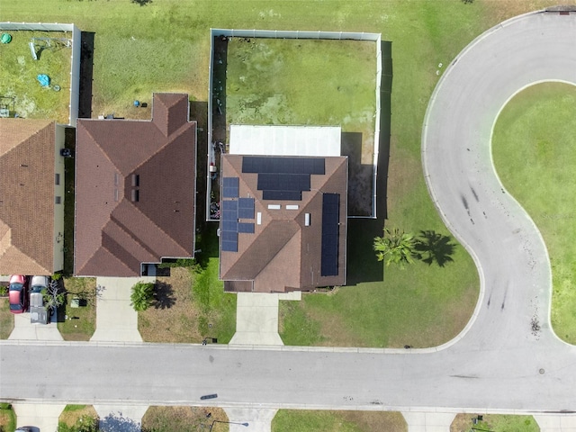 drone / aerial view