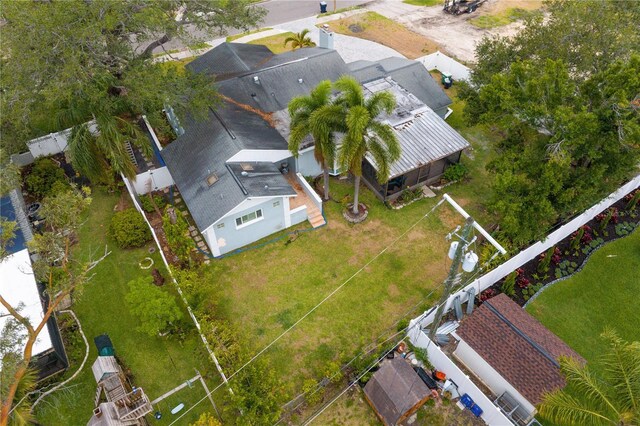 493 Lucerne Ave, Tampa, FL 33606 - aerial view of property and surrounding area