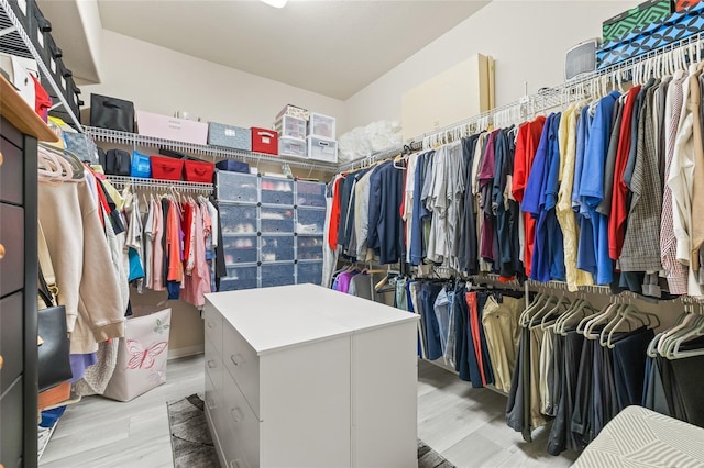 7206 River Country Dr, Weeki Wachee, FL 34607 - spacious closet with wood finished floors