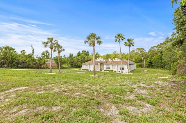 7206 River Country Dr, Weeki Wachee, FL 34607 - view of green lawn