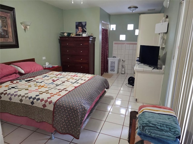 1114 27th St SE Unit A, Ruskin, FL 33570 - bedroom featuring light tile patterned floors