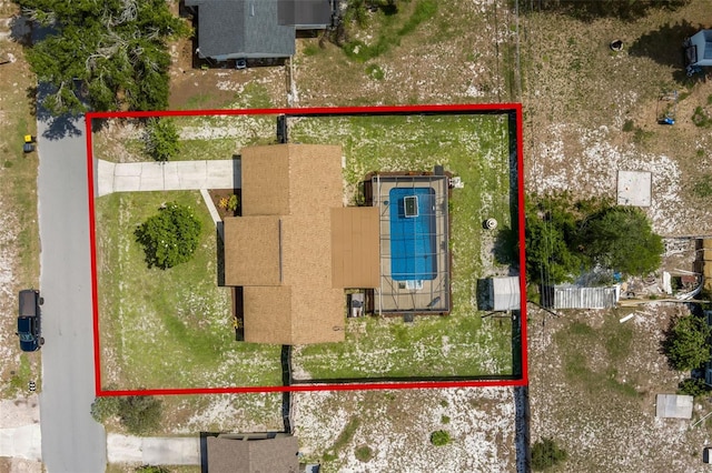 4727 Wales St, Lake Wales, FL 33859 - view of subject property with property parcel outlined