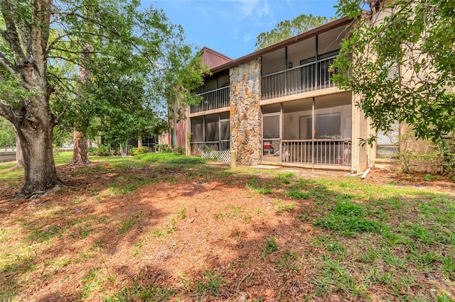 view of property