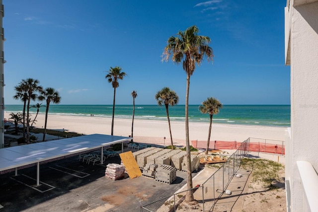 17408 Gulf Blvd Unit 203, Redington Shores, FL 33708 - water view featuring nearby beach