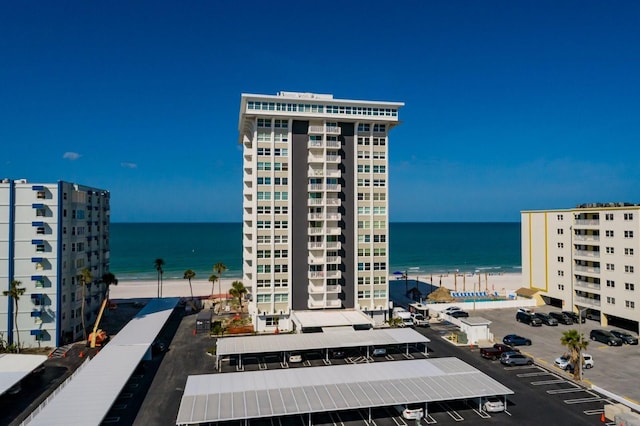 17408 Gulf Blvd Unit 203, Redington Shores, FL 33708 - water view with local beach