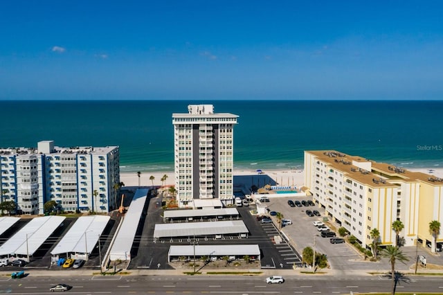 17408 Gulf Blvd Unit 203, Redington Shores, FL 33708 - drone / aerial view of expansive coastline and apartment complex / building