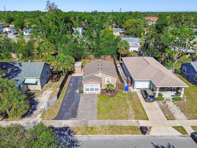2018 21st St S, Saint Petersburg, FL 33712 - aerial view of property and surrounding area