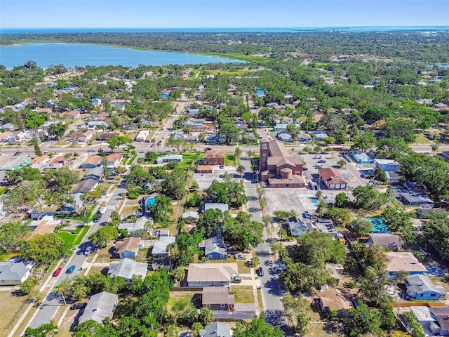2018 21st St S, Saint Petersburg, FL 33712 - aerial overview of property's location with a nearby body of water and nearby suburban area