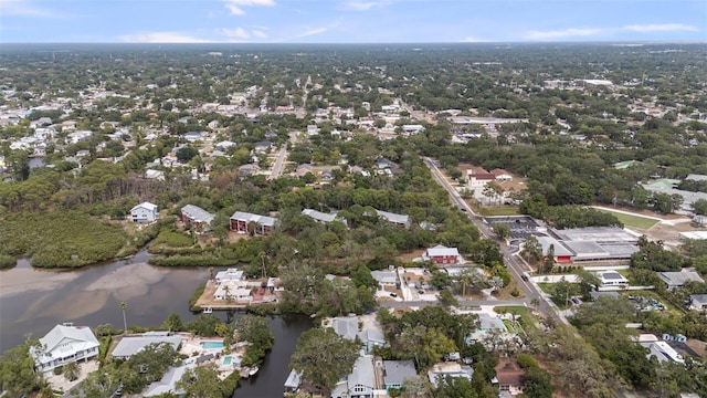 608 Betmor Ln, Palm Harbor, FL 34683 - aerial overview of property's location with a nearby body of water