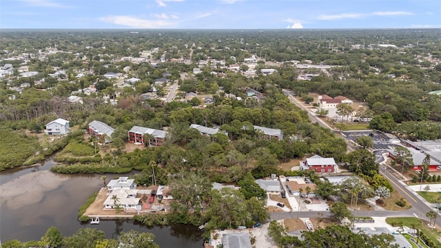 608 Betmor Ln, Palm Harbor, FL 34683 - aerial overview of property's location with a large body of water and nearby suburban area