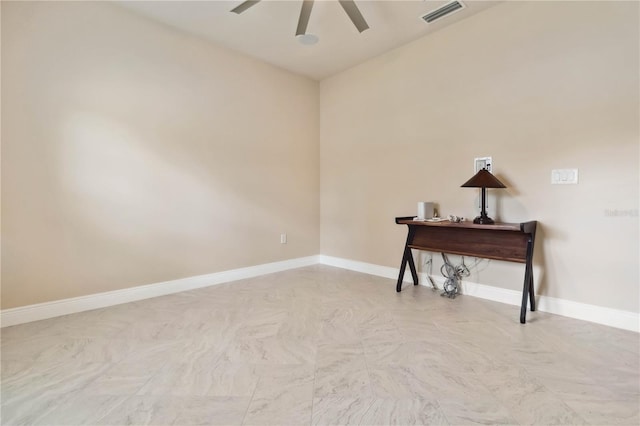 2262 Lune Ct, Melbourne, FL 32904 - unfurnished room featuring ceiling fan and baseboards