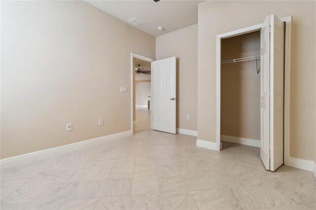 2262 Lune Ct, Melbourne, FL 32904 - unfurnished bedroom featuring baseboards and a closet