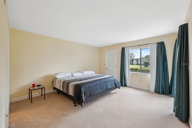 143 Lakeside Dr Unit 143, Oldsmar, FL 34677 - bedroom featuring light carpet and baseboards
