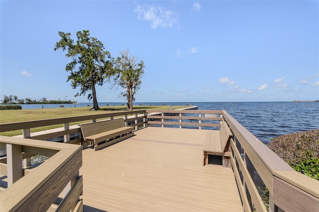 322 Windrush Loop Unit 22, Tarpon Springs, FL 34689 - dock featuring a water view