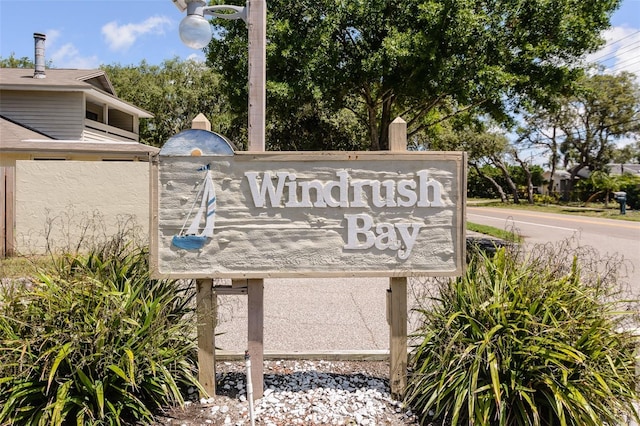 322 Windrush Loop Unit 22, Tarpon Springs, FL 34689 - view of community sign
