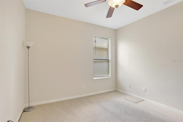 13708 Old Dock Rd, Orlando, FL 32828 - carpeted empty room with baseboards and ceiling fan