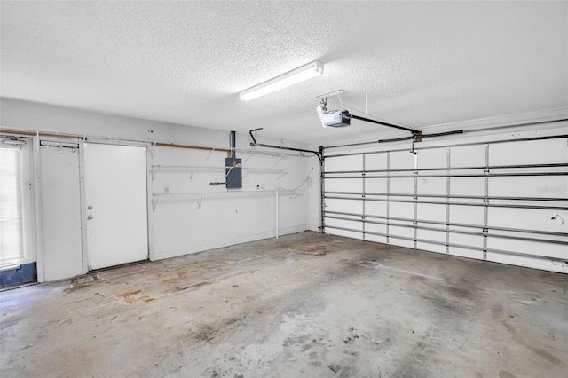 3224 Hilary Cir, Palm Harbor, FL 34684 - garage with a garage door opener and electric panel
