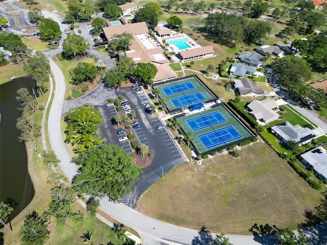 3224 Hilary Cir, Palm Harbor, FL 34684 - view of property location with a pool and a large body of water