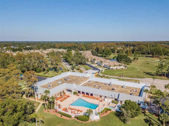11446 Sinatra Ct, New Port Richey, FL 34654 - aerial view of a pool