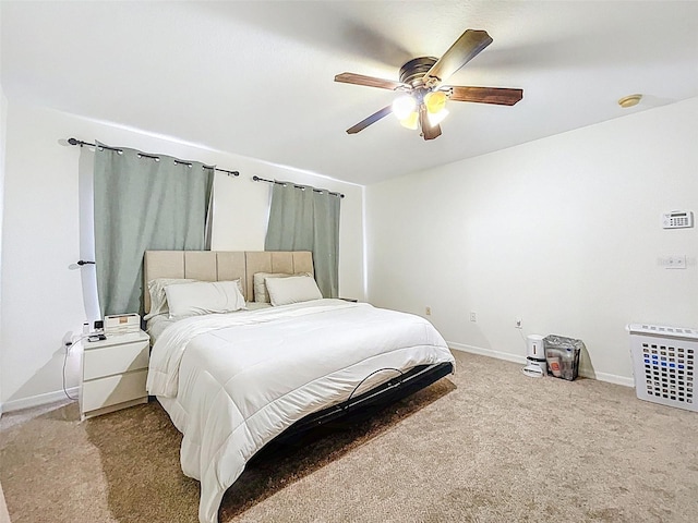 4732 Ashburn Pond Way, Tampa, FL 33610 - bedroom with carpet flooring and a ceiling fan