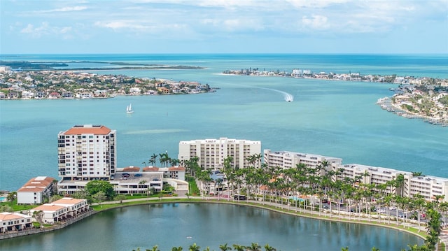 6105 Bahia Del Mar Cir Unit 683, Saint Petersburg, FL 33715 - bird's eye view of a nearby body of water