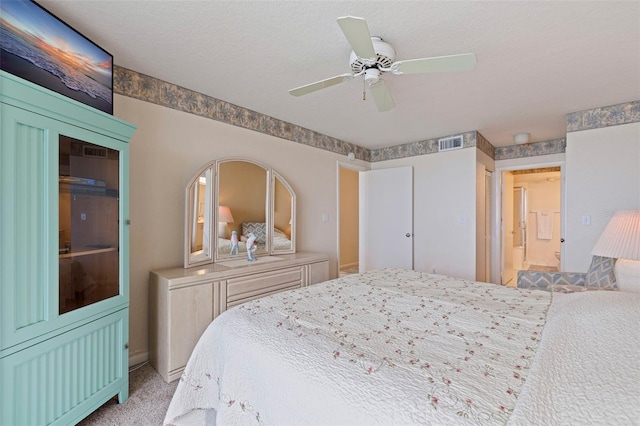 6105 Bahia Del Mar Cir Unit 683, Saint Petersburg, FL 33715 - bedroom with light carpet and ceiling fan