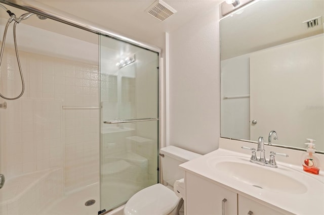 6105 Bahia Del Mar Cir Unit 683, Saint Petersburg, FL 33715 - bathroom with toilet, a stall shower, and vanity