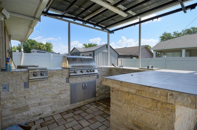 10149 Briar Cir, Hudson, FL 34667 - fenced backyard featuring a patio
