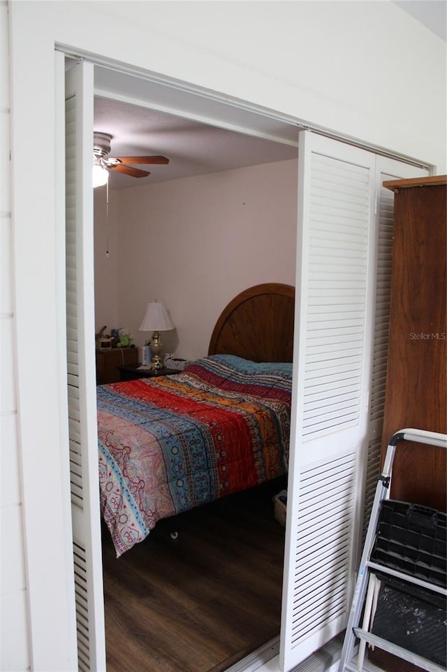 2020 World Parkway Blvd Unit 12, Clearwater, FL 33763 - bedroom featuring wood finished floors