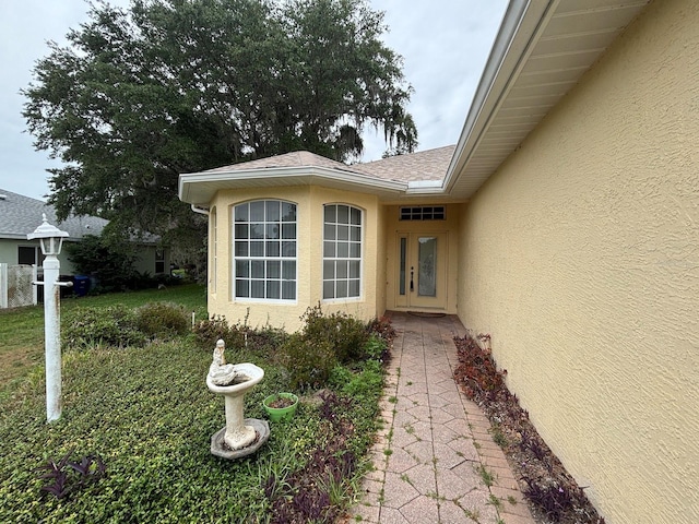 2846 N Kittery Pt, Hernando, FL 34442 - entrance to property featuring stucco siding