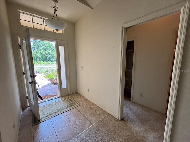 2846 N Kittery Pt, Hernando, FL 34442 - foyer with baseboards and light tile patterned floors