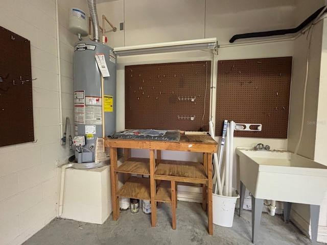 2846 N Kittery Pt, Hernando, FL 34442 - utility room featuring water heater