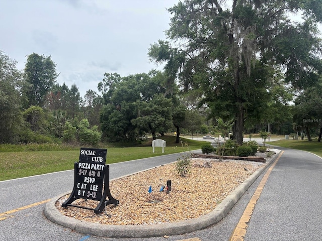 2846 N Kittery Pt, Hernando, FL 34442 - view of asphalt street with view of wooded area