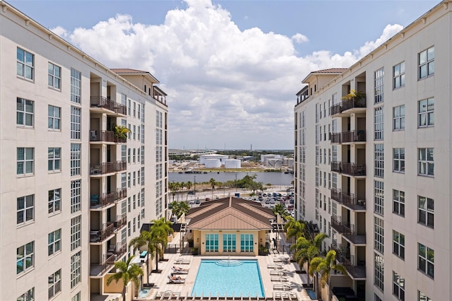 1208 E Kennedy Blvd Unit 831, Tampa, FL 33602 - view of city with a large body of water