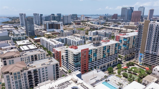 1208 E Kennedy Blvd Unit 831, Tampa, FL 33602 - view of urban area featuring a pool
