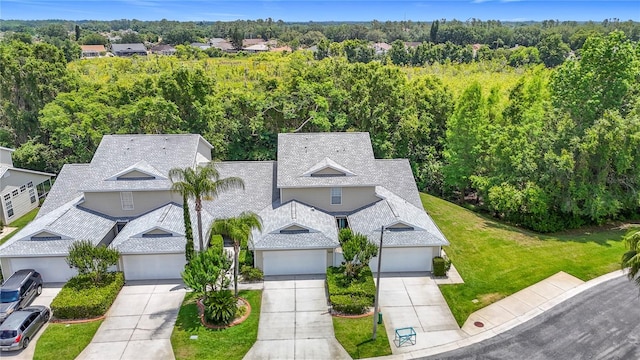 1628 Lullwater Ln, Lutz, FL 33549 - aerial view of property and surrounding area